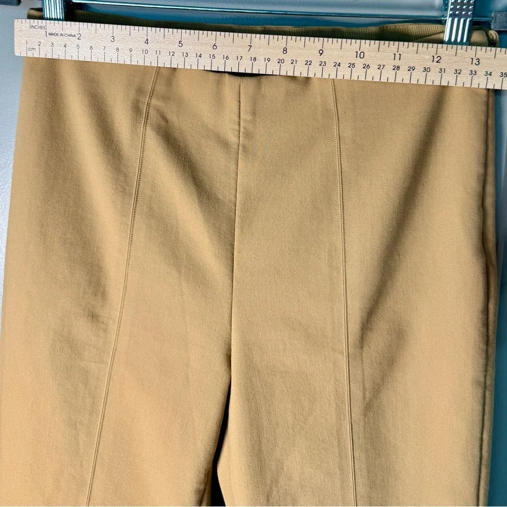 Vince Italian Cotton-Blend Stitch-Front Seam Legging - M Minimalist Luxury